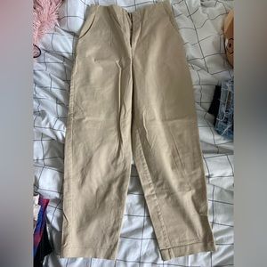 Zara paper bag slacks